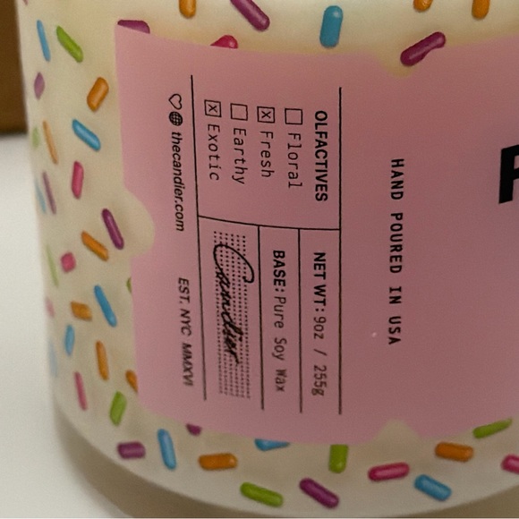 🎉 Candier “Party Like It’s Yo’ Birthday” Candle FabFitFun 10th Anniversary - Picture 12 of 16